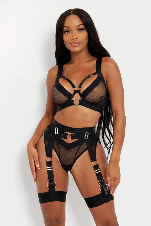 Lounge Underwear Athena Intimates Set Schwarz | JI5069273