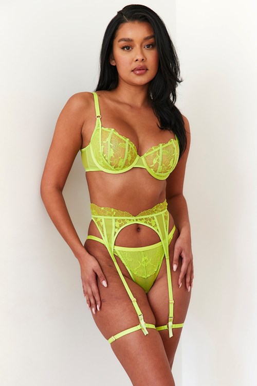 Lounge Underwear Carmen Intimates Set Lime | RV5168042