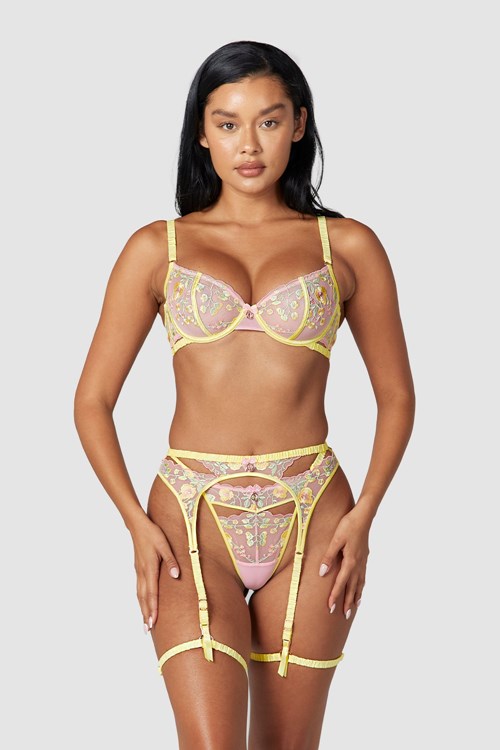 Lounge Underwear Cassia Intimates Set Zitrone | AF2607985