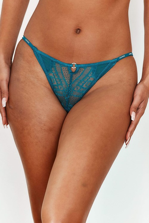 Lounge Underwear Charmed Briefs Türkis | UK5029748
