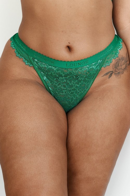 Lounge Underwear Desire Tanga Emerald | VC1846592