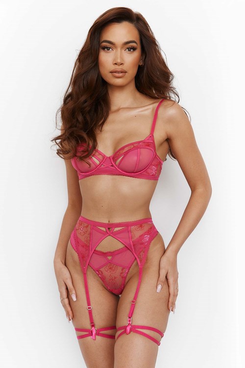 Lounge Underwear Whitney Intimates Set Rosa | UI3027841